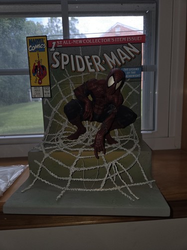 Statua scena fumetto - , spider