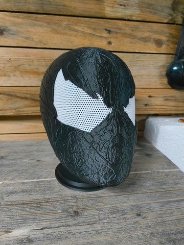Spiderman symbiote helmet - spiderman,