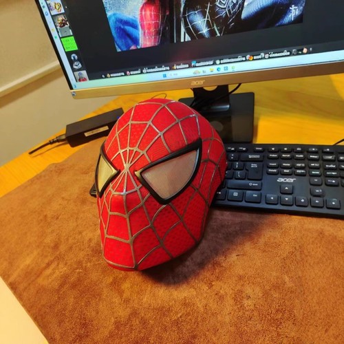 Spider man mask handmade - mask,
