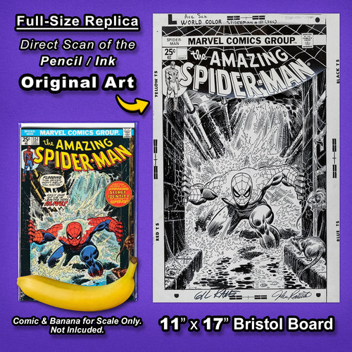 Amazing spider man 151 cover - amazing, spider-man
